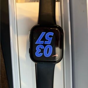 Apple Black Smartwatch Sleek Modern Design